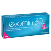 LEVOMIN 30 30 Mikrogramm/150 Mikrogramm Filmtabl. 21 St