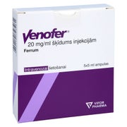 VENOFER 20 mg Fe/ml Injektionslösung Ampullen 5X5 ml