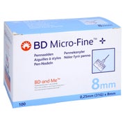 BD Micro-fine+ Pen-nadeln 0,25x8 mm 31 G 100 St