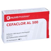 Cefaclor AL 500 Hartkapseln 20 St
