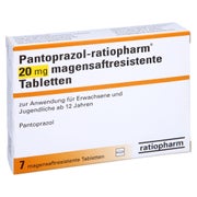 PANTOPRAZOL-ratiopharm 20 mg magensaftr.Tabletten 7 St