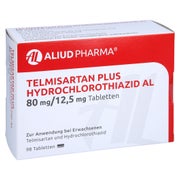 TELMISARTAN Plus HCT AL 80 mg/12,5 mg Tabletten 98 St