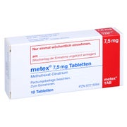 Metex 7,5 mg Tabletten 10 St