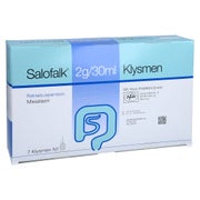 SALOFALK 2 g/30 ml Klysmen Rektalsuspension 7 St