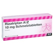 Rizatriptan AbZ 10 mg Schmelztabletten 18 St