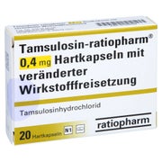 TAMSULOSIN-ratiop.0,4 mg Hartk.m.verä.Wst.-Frs. 20 St