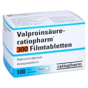 VALPROINSÄURE-ratiopharm 300 magensaftres.Filmtab. 100 St
