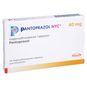 PANTOPRAZOL NYC 40 mg magensaftres.Tabletten 28 St