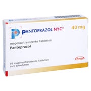 PANTOPRAZOL NYC 40 mg magensaftres.Tabletten 56 St