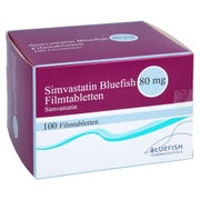 SIMVASTATIN Bluefish 80 mg Filmtabletten 100 St