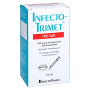 INFECTOTRIMET 100 Saft Suspension zum Einnehmen 75 ml