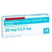 ENALAPRIL plus-1A Pharma 20/12,5 mg Tabletten 30 St