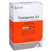 FRAXIPARINE 0,4 ml Injektionslösung i.e.Fertigspr. 10X0,4 ml