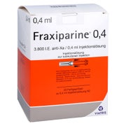 FRAXIPARINE 0,4 ml Injektionslösung i.e.Fertigspr. 20X0,4 ml