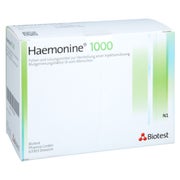 HAEMONINE 1000 Plv.u.Lösungsm.z.Her.e.Inj.-Lsg. 1 St