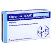 FILGRASTIM HEXAL 48 Mio E/0,5ml Inj./Inf.L.i.e.FS 5 St