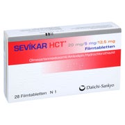 SEVIKAR HCT 20 mg/5 mg/12,5 mg Filmtabletten 28 St