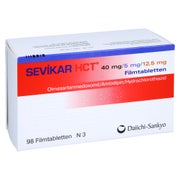 SEVIKAR HCT 40 mg/5 mg/12,5 mg Filmtabletten 98 St
