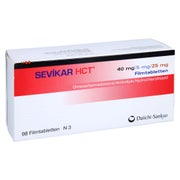 SEVIKAR HCT 40 mg/5 mg/25 mg Filmtabletten 98 St