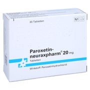 Paroxetin-neuraxpharm 20 mg Tabletten 20 St