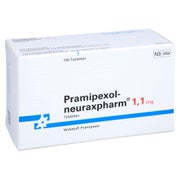 Pramipexol-neuraxpharm 1,1 mg Tabletten 100 St