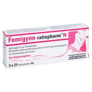 Femigyne-ratiopharm N Filmtabletten 3X21 St