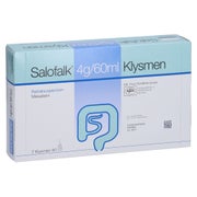 SALOFALK 4 g/60 ml Klysmen Rektalsuspension 7 St