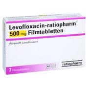 LEVOFLOXACIN-ratiopharm 500 mg Filmtabletten 7 St