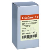 Folsäure 1X1 pro Tag Kapseln 90 St