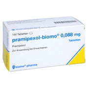 Pramipexol-biomo 0,088 mg Tabletten 100 St