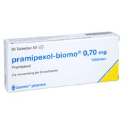 Pramipexol-biomo 0,70 mg Tabletten 30 St