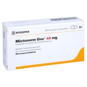 MICTONORM Uno 45 mg Hartk.m.veränd.Wirkst.-Frs. 28 St