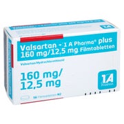 VALSARTAN-1A Pharma plus 160/12,5 mg Filmtabletten 56 St