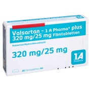 VALSARTAN-1A Pharma plus 320/25 mg Filmtabletten 28 St