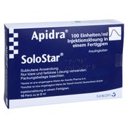 APIDRA 100 E/ml SoloStar Inj.-Lsg.i.e.Fertigpen 10X3 ml