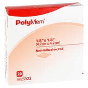 Polymem Wund Pad nicht klebend 5x5 cm 5022 20 St