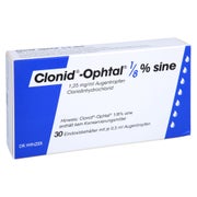 Clonid Ophtal 1/8 sine Augentropfen 30X0,5 ml