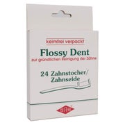 Flossy DENT Zahnseide/zahnstocher 24 St