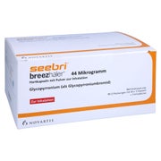 SEEBRI Breezhaler 44 Mikrogramm Hartk.m.Plv.z.Inh. 3X30 St
