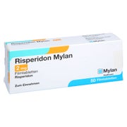 Risperidon Mylan 2 mg Filmtabletten 50 St