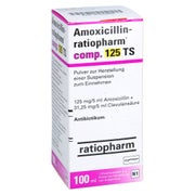 AMOXICILLIN-ratiopharm comp.125 TS 100 ml