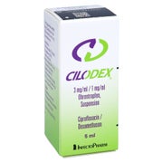 CILODEX 3 mg/ml 1 mg/ml Ohrentropfen Suspension 5 ml