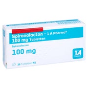 SPIRONOLACTON-1A Pharma 100 mg Tabletten 20 St