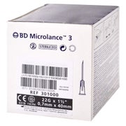 BD Microlance Sonderkanüle 22 G 1 1/2 100 St