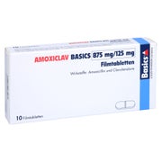 AMOXICLAV BASICS 875 mg/125 mg Filmtabletten 10 St