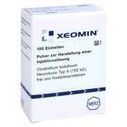 XEOMIN 100 LD50 Einheiten Plv.z.Her.e.Inj.-Lsg. B 1 St