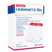 Leukomed I.V. film 7x9 cm Pflaster 50 St