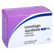 Lamotrigin Aurobindo 25 mg Tabletten 100 St