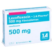 LEVOFLOXACIN-1A Pharma 500 mg Filmtabletten 5 St