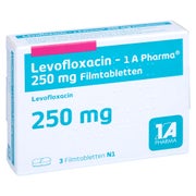 LEVOFLOXACIN-1A Pharma 250 mg Filmtabletten 3 St